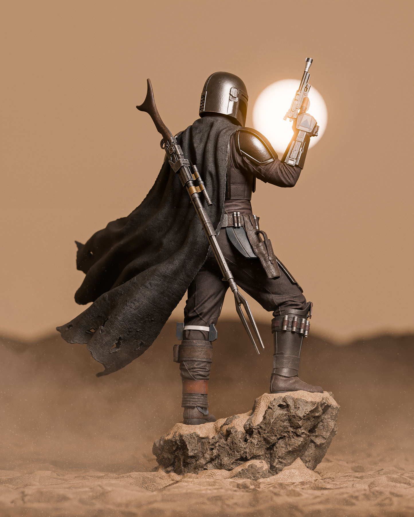 Mandalorian by CA3D | High Quality Resin Print | Painted Commissions available!