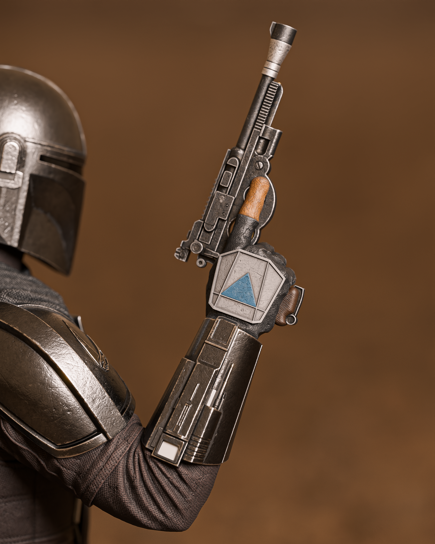 Mandalorian by CA3D | High Quality Resin Print | Painted Commissions available!