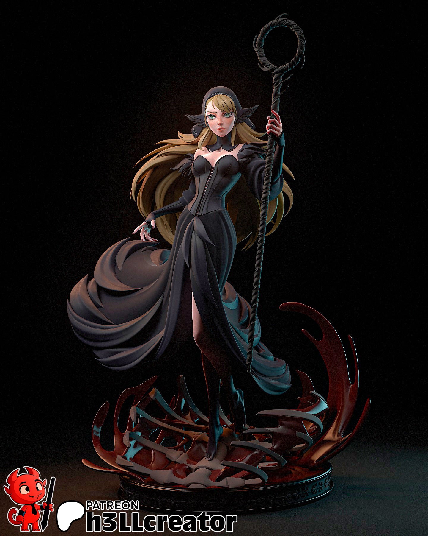 Marcille Garage Kit | Fanmade Model by h3llCreator | Delicious in Dungeon | 3D Printed - Sephiknot