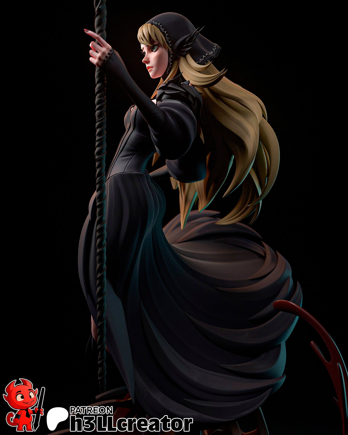 Marcille Garage Kit | Fanmade Model by h3llCreator | Delicious in Dungeon | 3D Printed - Sephiknot