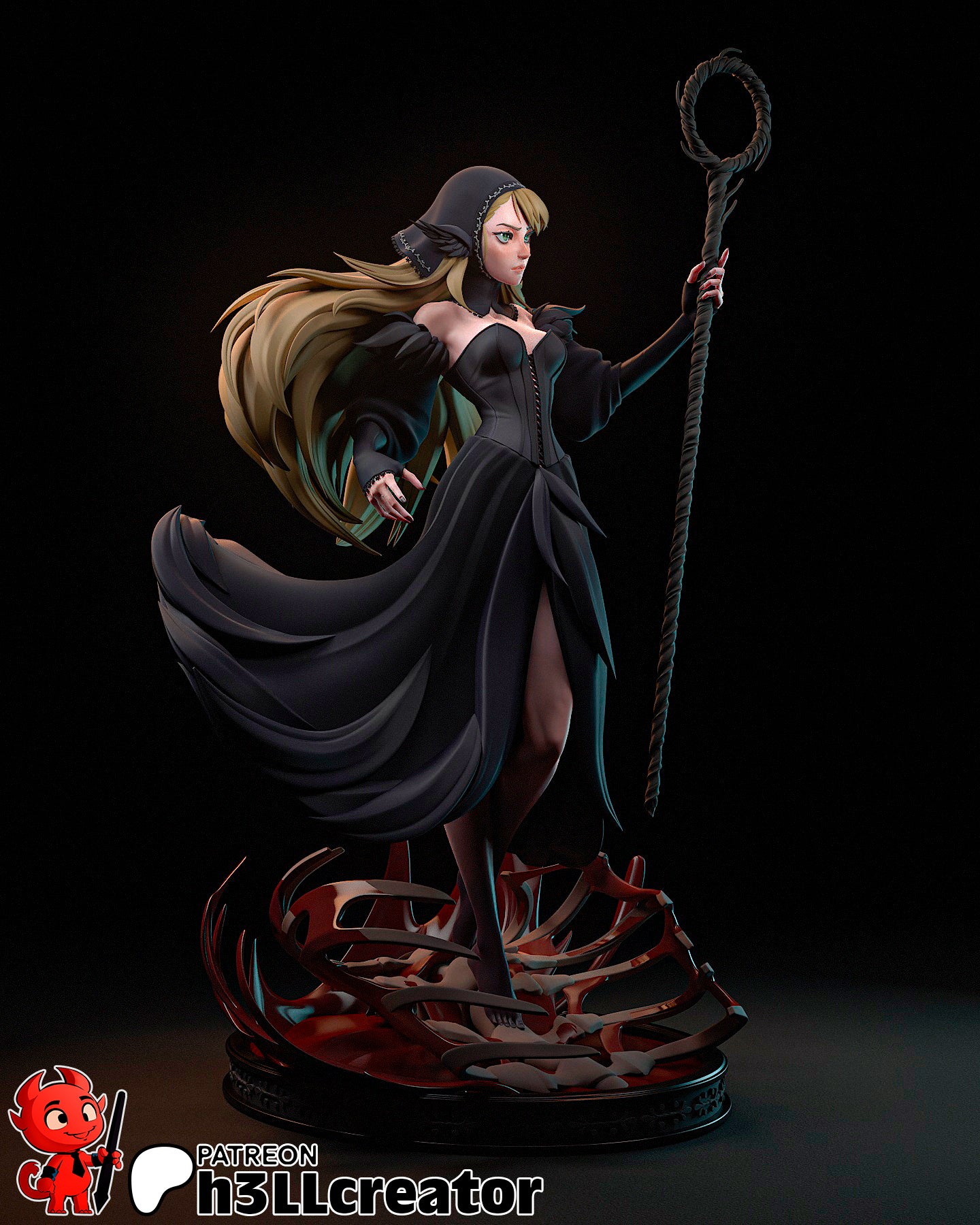 Marcille Garage Kit | Fanmade Model by h3llCreator | Delicious in Dungeon | 3D Printed - Sephiknot