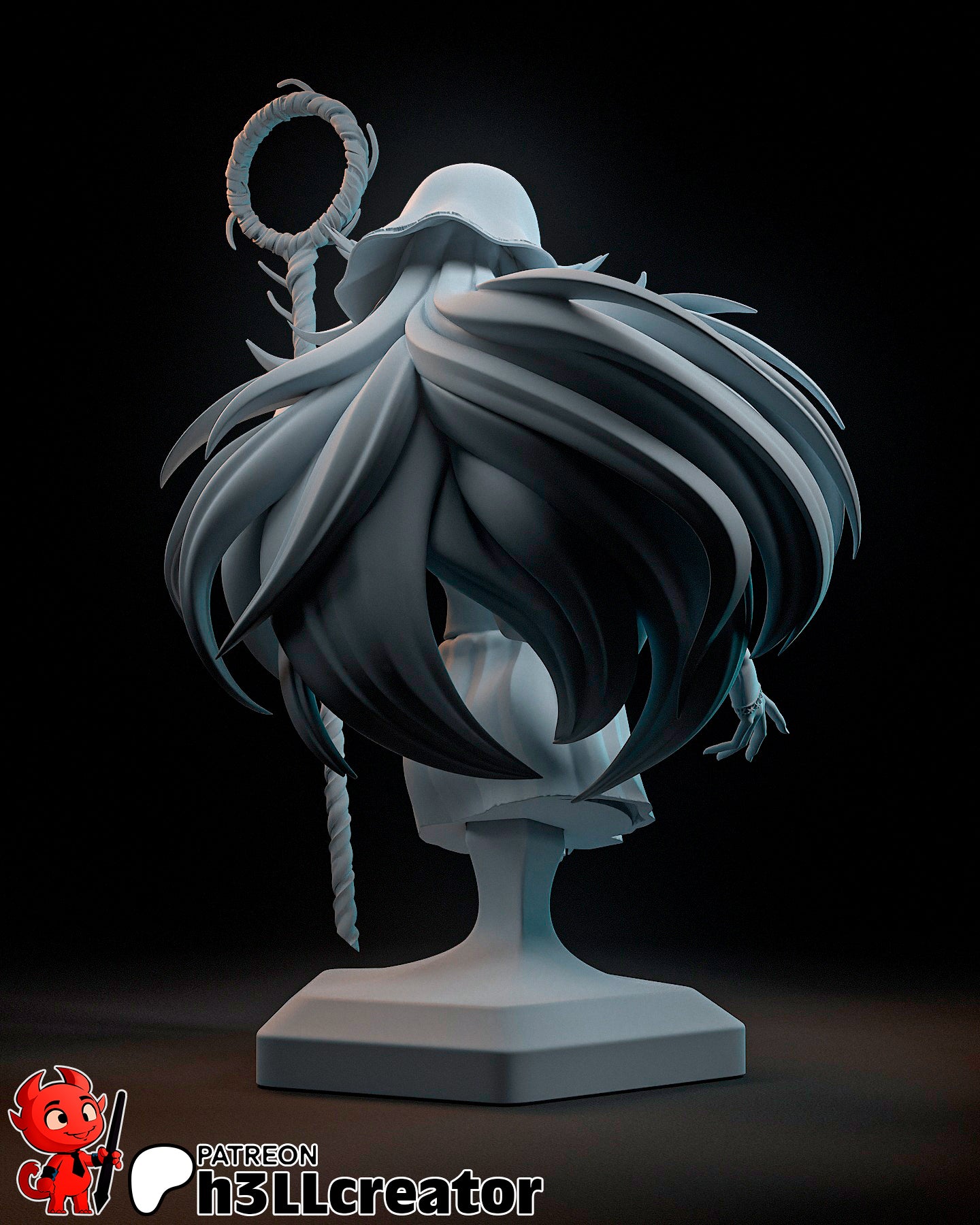 Marcille Garage Kit | Fanmade Model by h3llCreator | Delicious in Dungeon | 3D Printed - Sephiknot