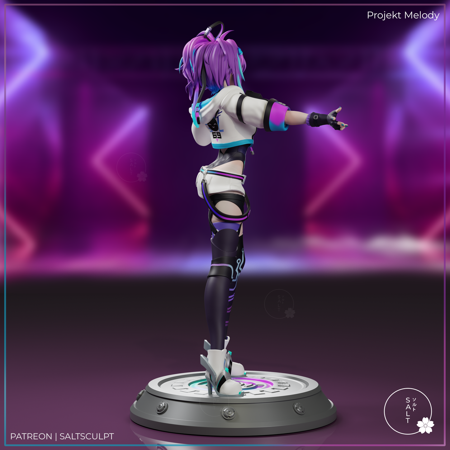 Project Melody by SaltSculpts | High Quality Resin Print | Painted Commissions available!