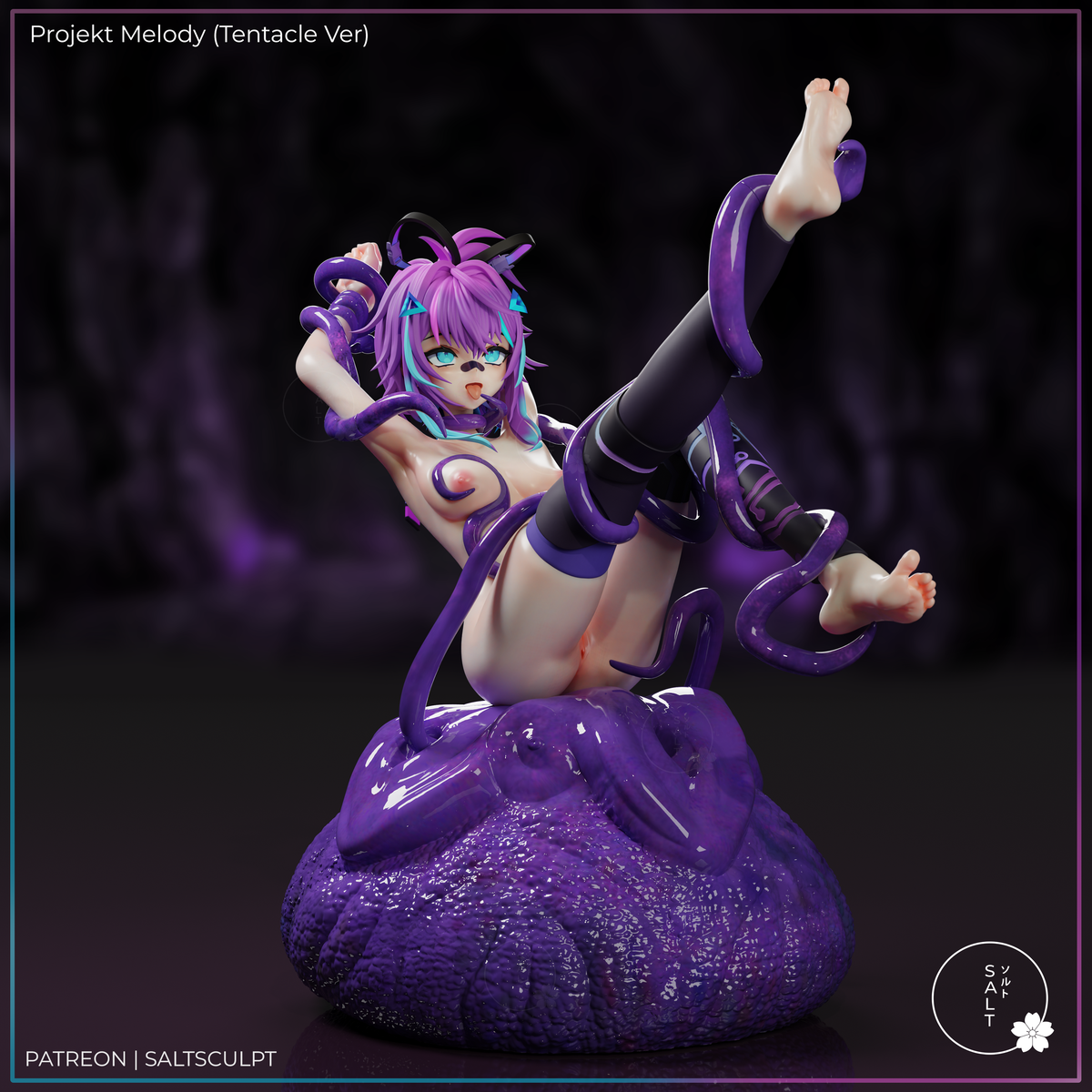 Projekt Melody by SaltSculpts | High Quality Resin Print | Painted Commissions available! - Sephiknot