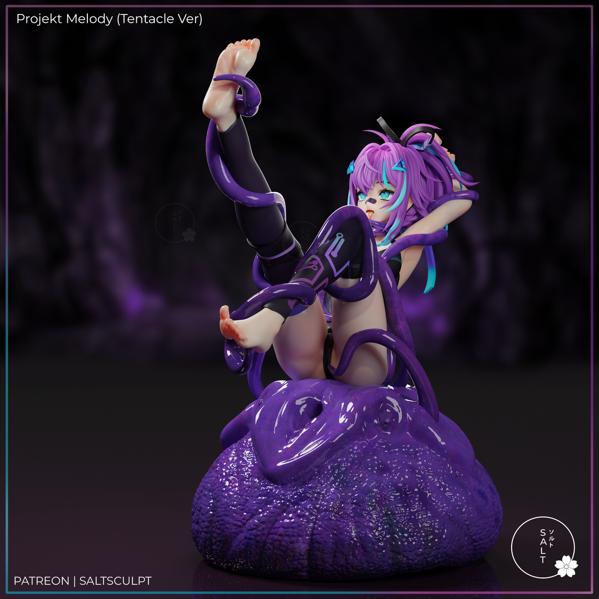 Projekt Melody by SaltSculpts | High Quality Resin Print | Painted Commissions available! - Sephiknot
