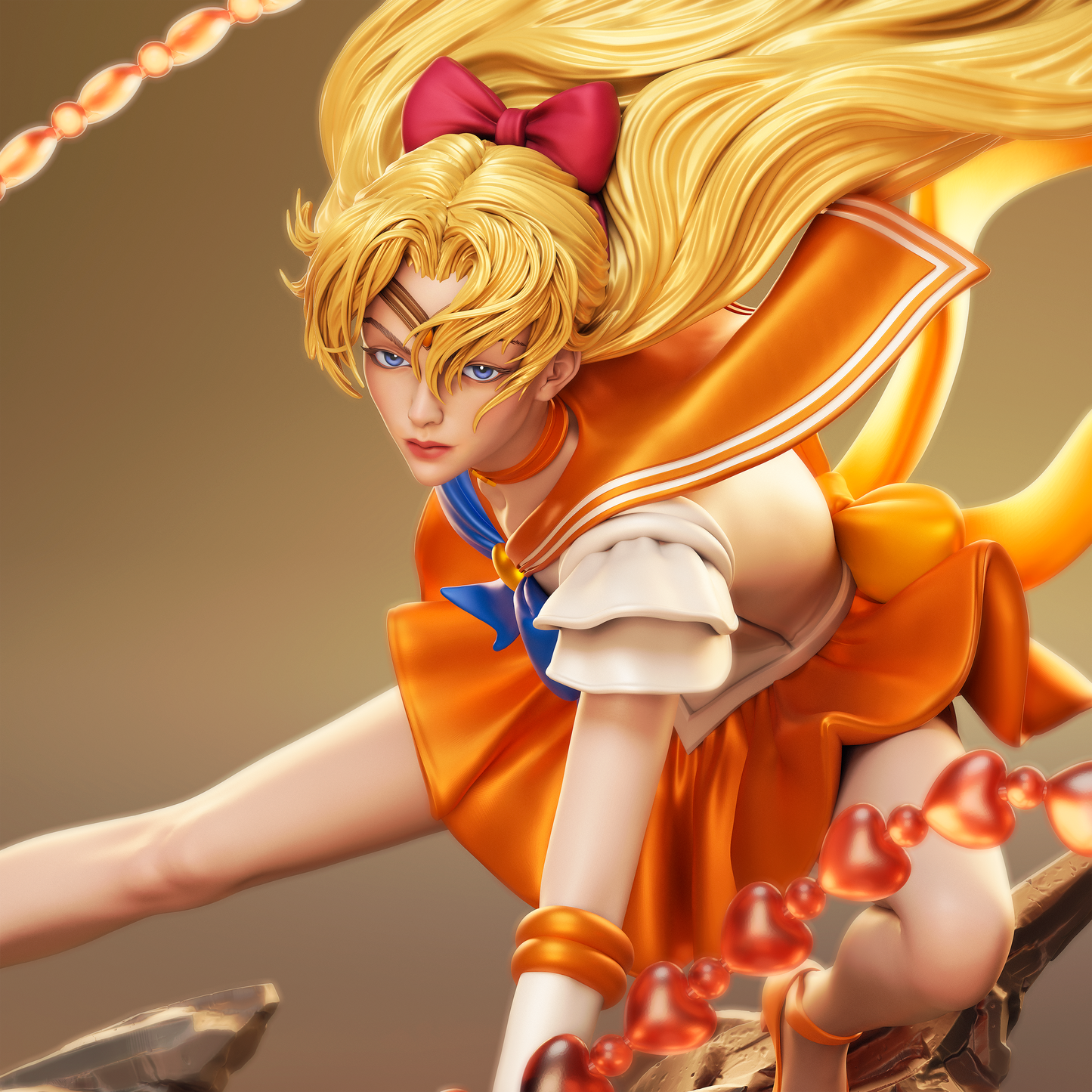 Minako from Sailor Moon Fan-Model by CA3D