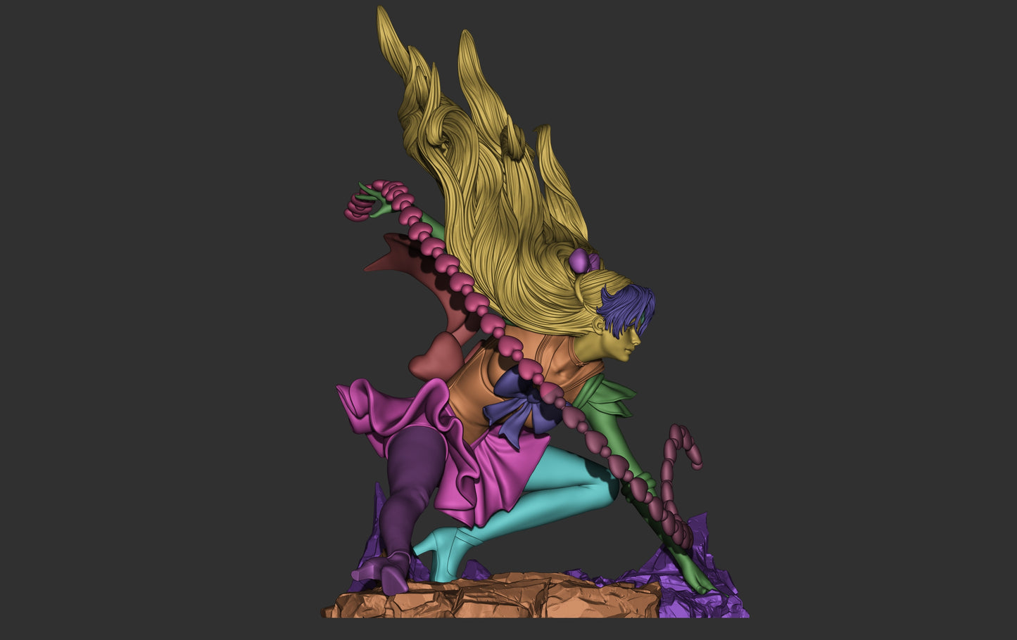 Minako from Sailor Moon Fan-Model by CA3D