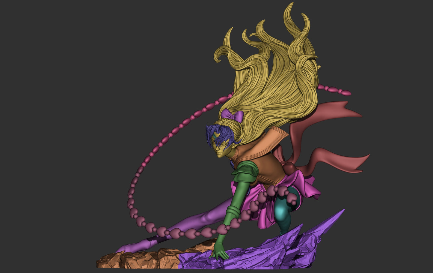 Minako from Sailor Moon Fan-Model by CA3D