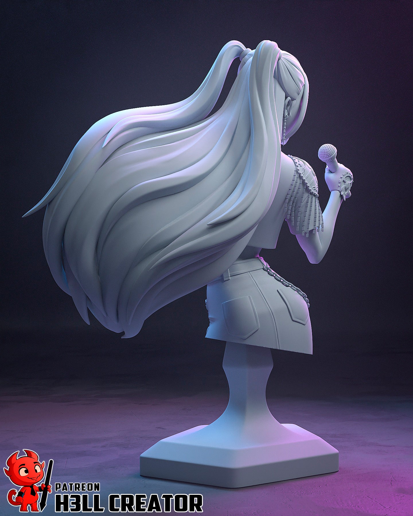 Mira from K-Pop Demon Hunters Fan-Made Model by h3llCreator