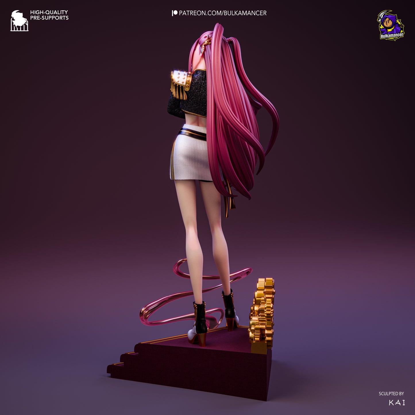 Mira from K-Pop Demon Hunters Fan-Made Model by Bulkamancer