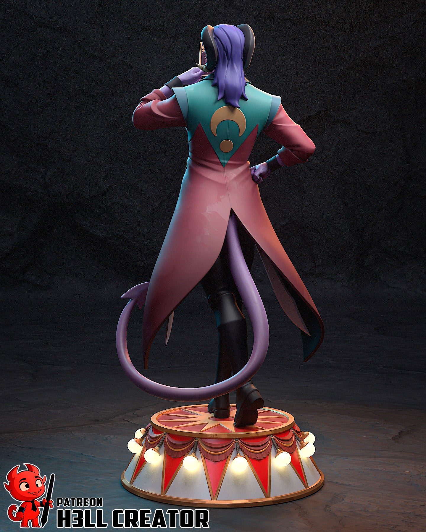 Mollymauk Garage Kit | Fanmade Model | Mighty Nein | 3D Printed