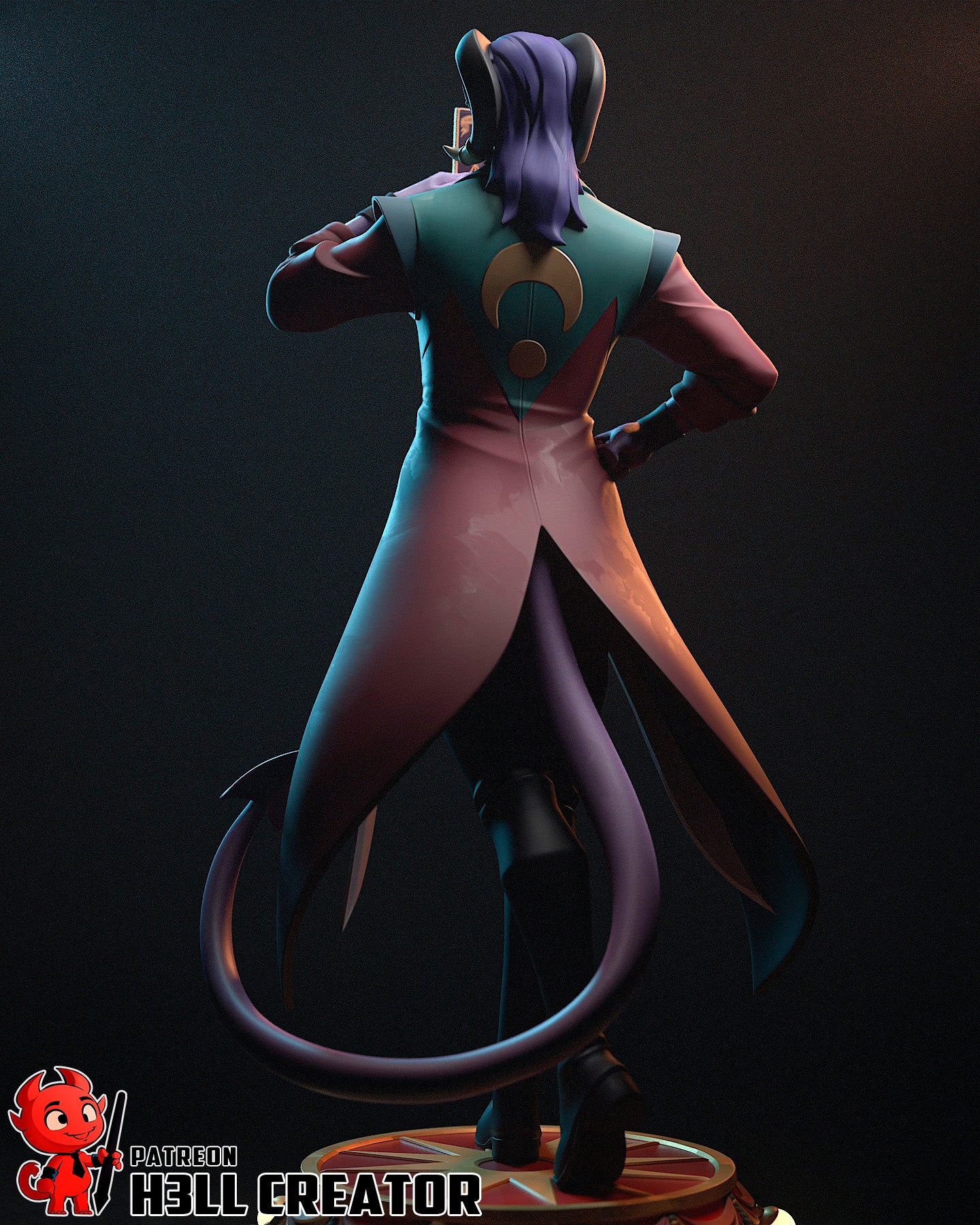 Mollymauk Garage Kit | Fanmade Model | Mighty Nein | 3D Printed