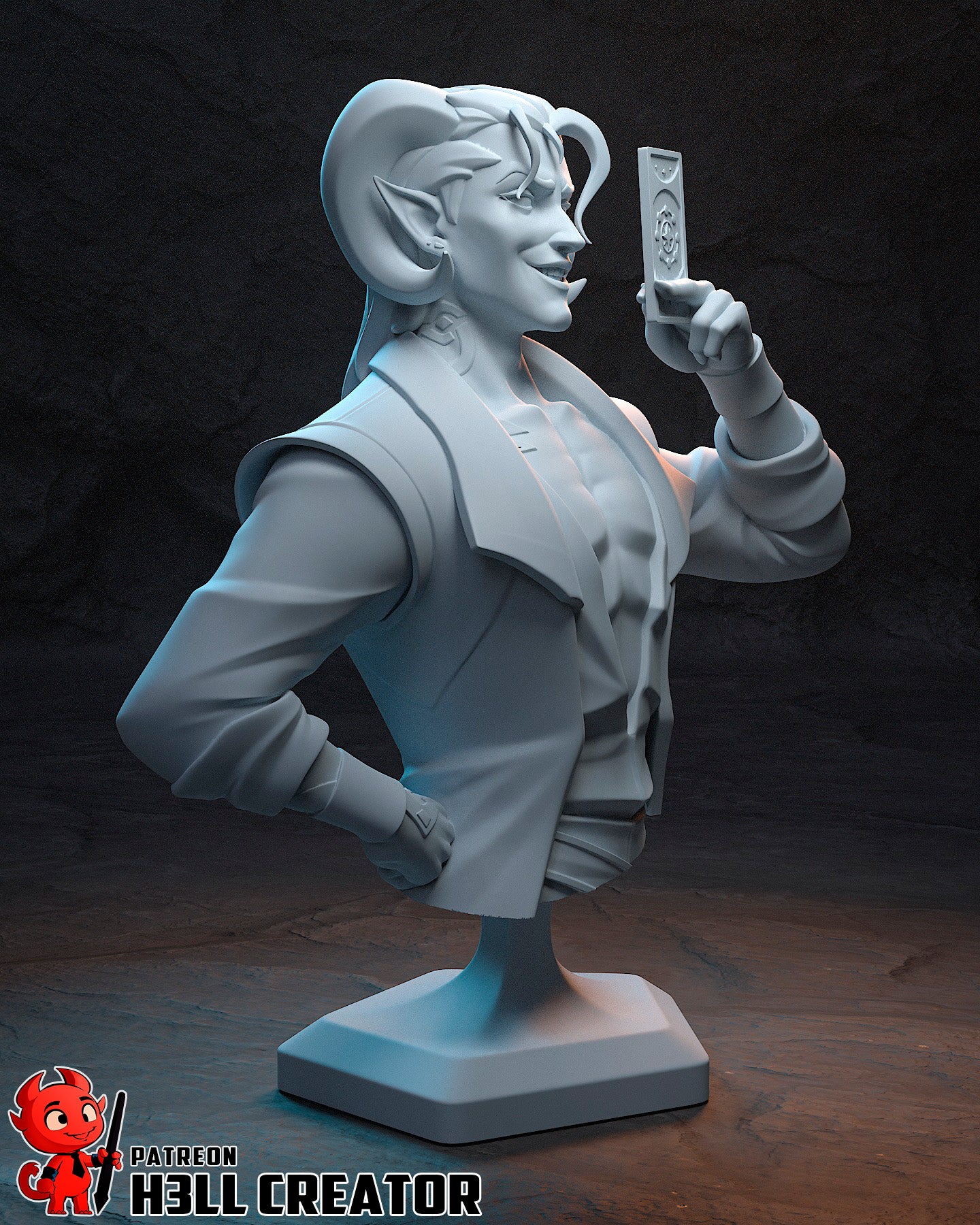 Mollymauk Garage Kit | Fanmade Model | Mighty Nein | 3D Printed