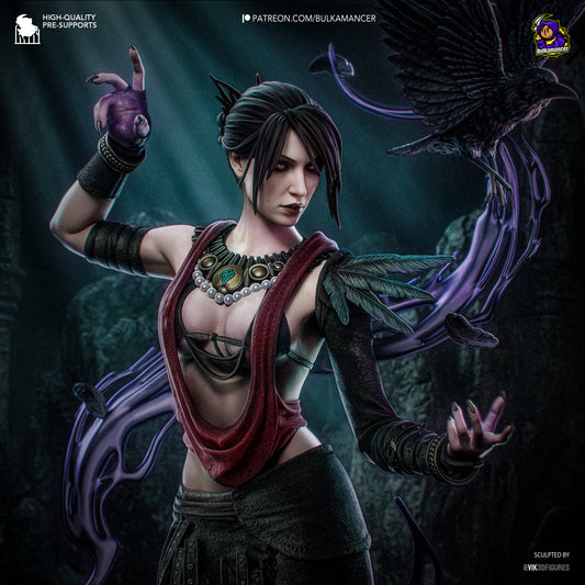 Morrigan by Bulkamancer | High Quality Resin Print | Painted Commissions available!