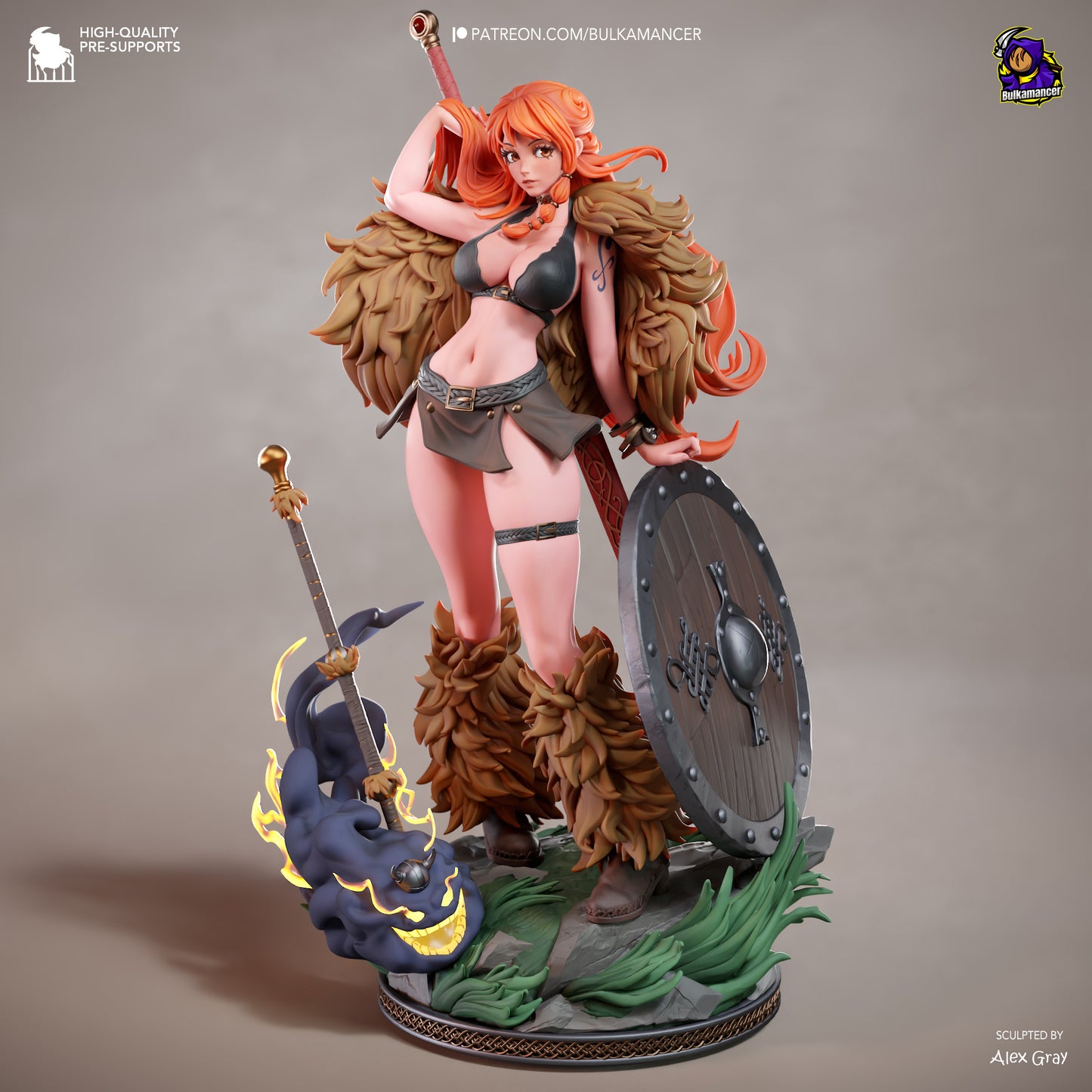 Nami by Bulkamancer | High Quality Resin Print | Painted Commissions available!