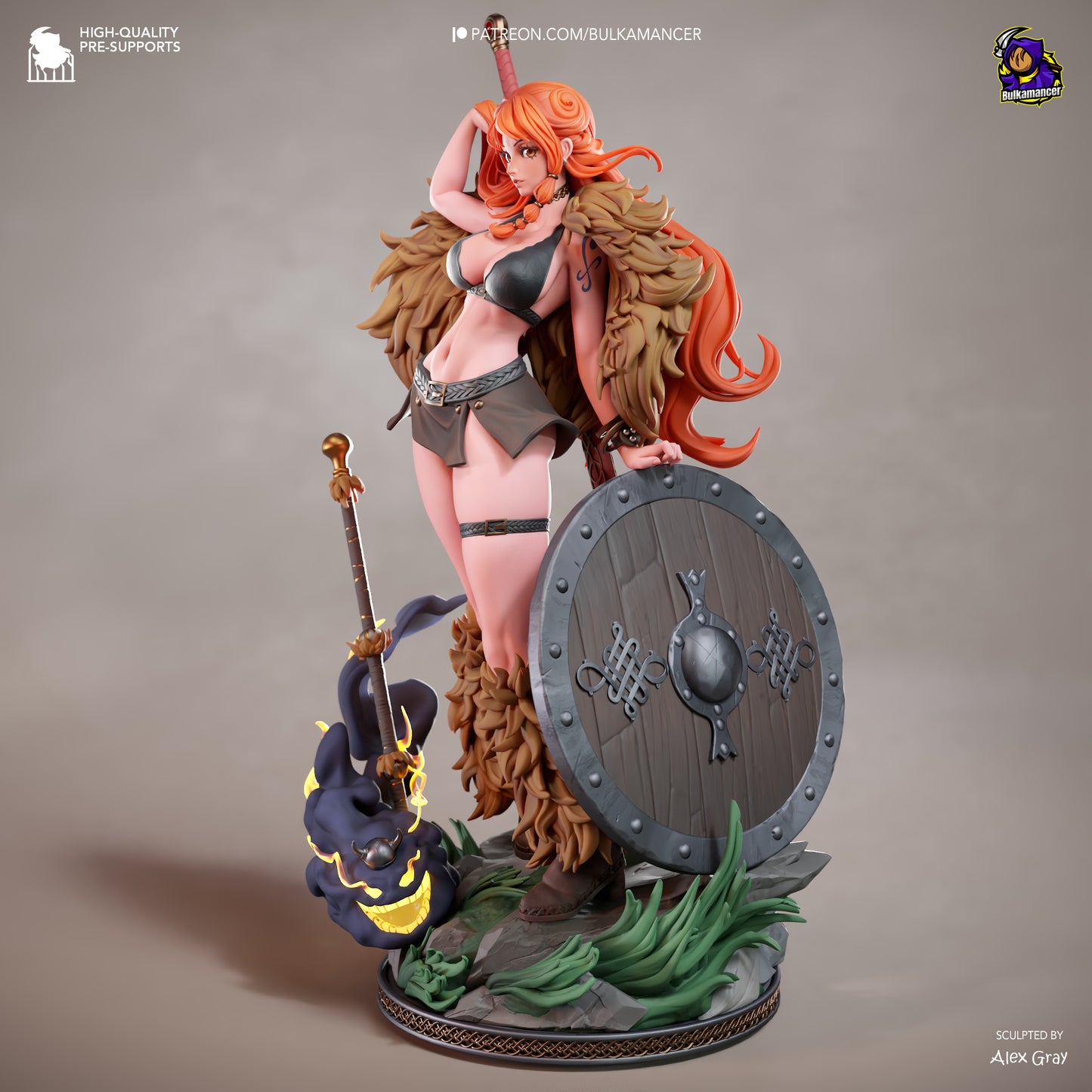 Nami by Bulkamancer | High Quality Resin Print | Painted Commissions available!