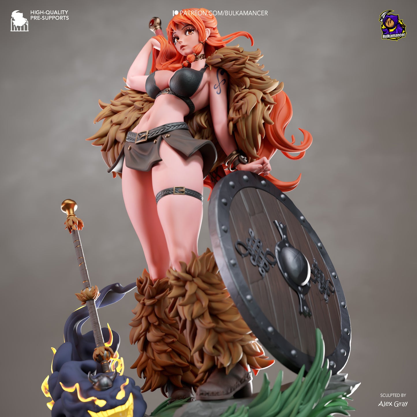 Nami by Bulkamancer | High Quality Resin Print | Painted Commissions available!