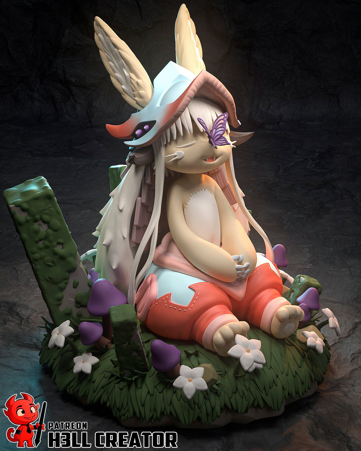 Nanachi Made in Abyss Garage Kit | Fanmade 3D Printed Model by