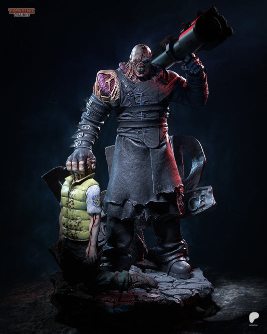 Nemesis from Resident Evil Fan-Made Model by Tanuki Figures