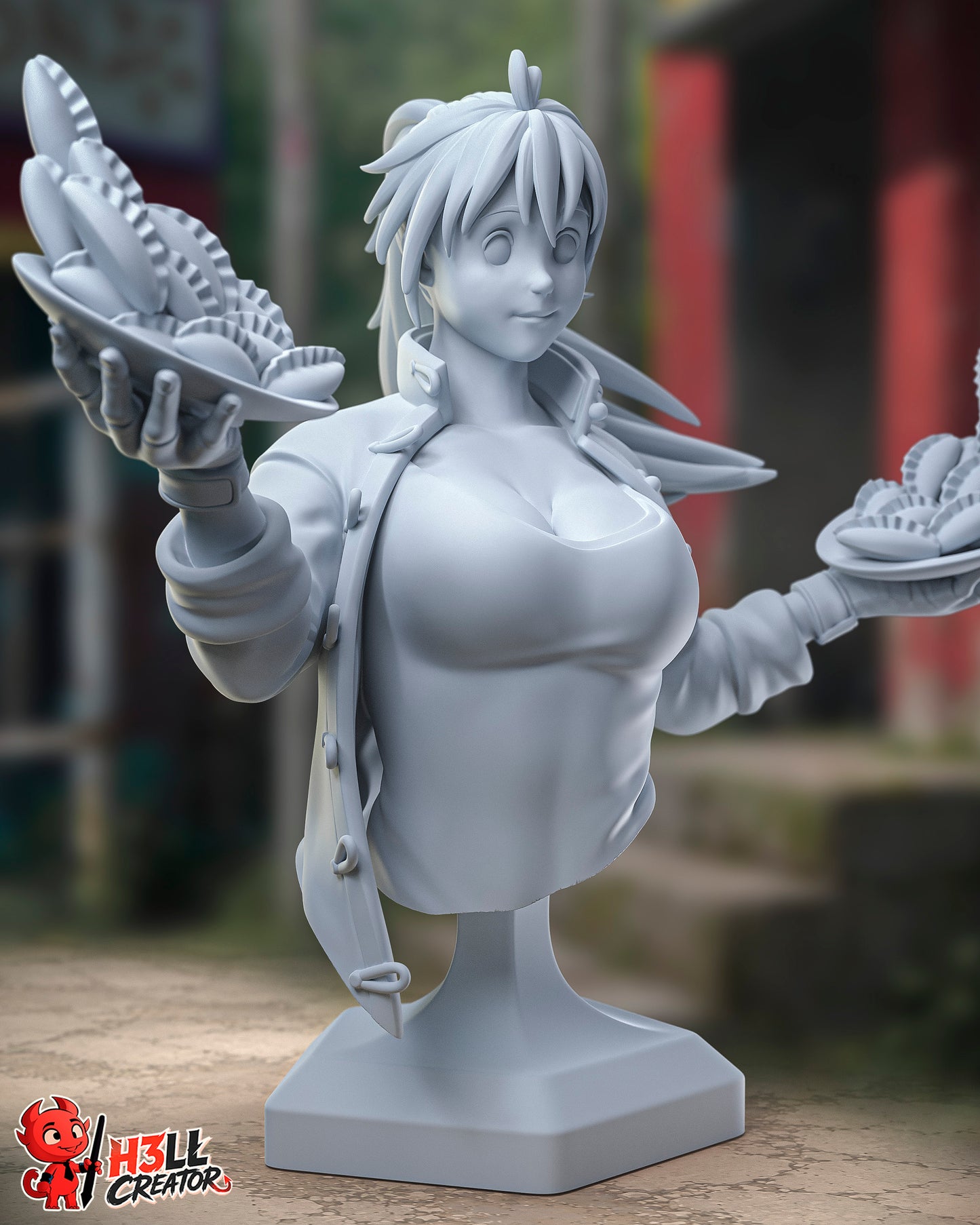 Nikaido by h3ll creator | High Quality Resin Print | Painted Commissions available!