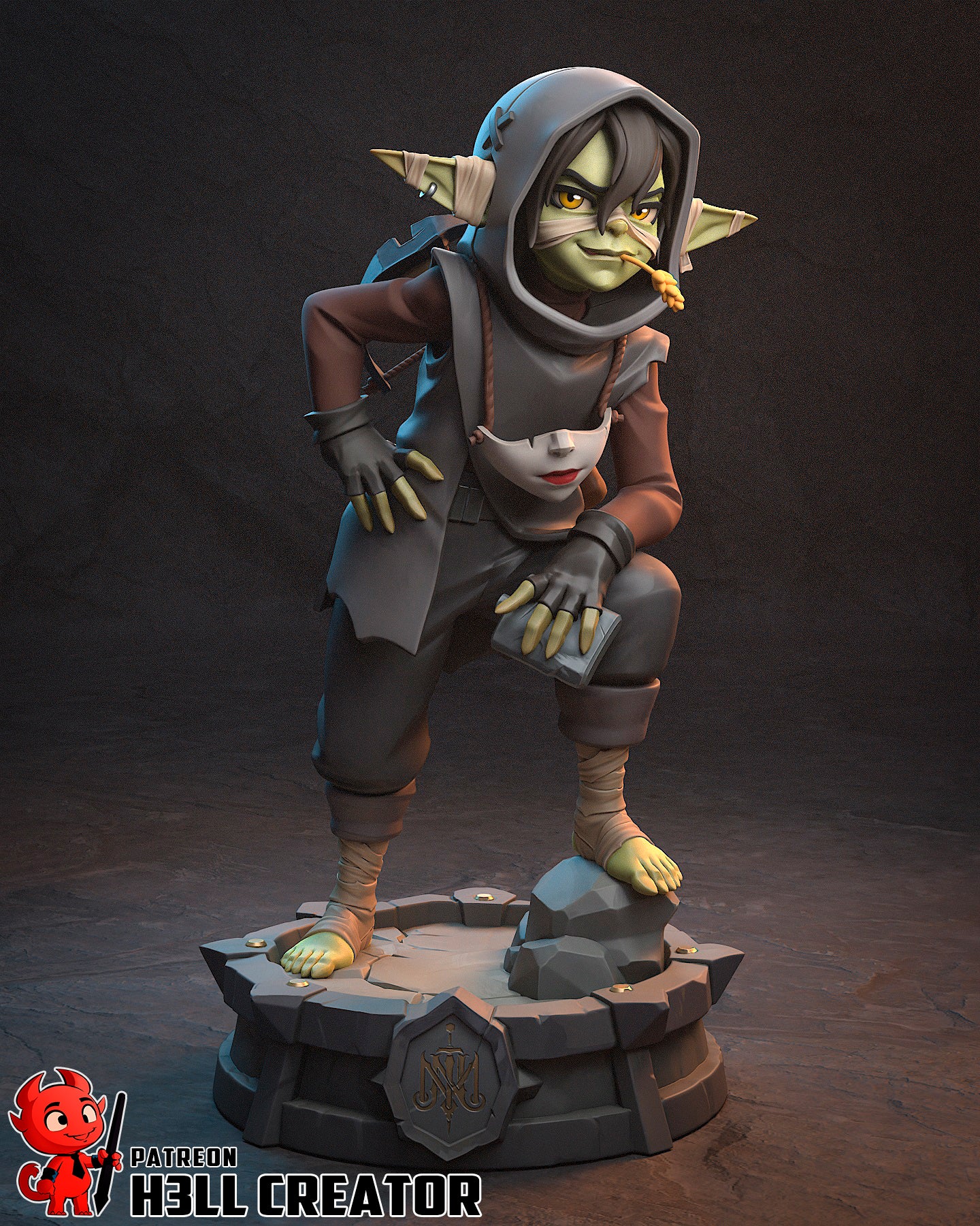 Nott Garage Kit | Fanmade Model | Mighty Nein | 3D Printed