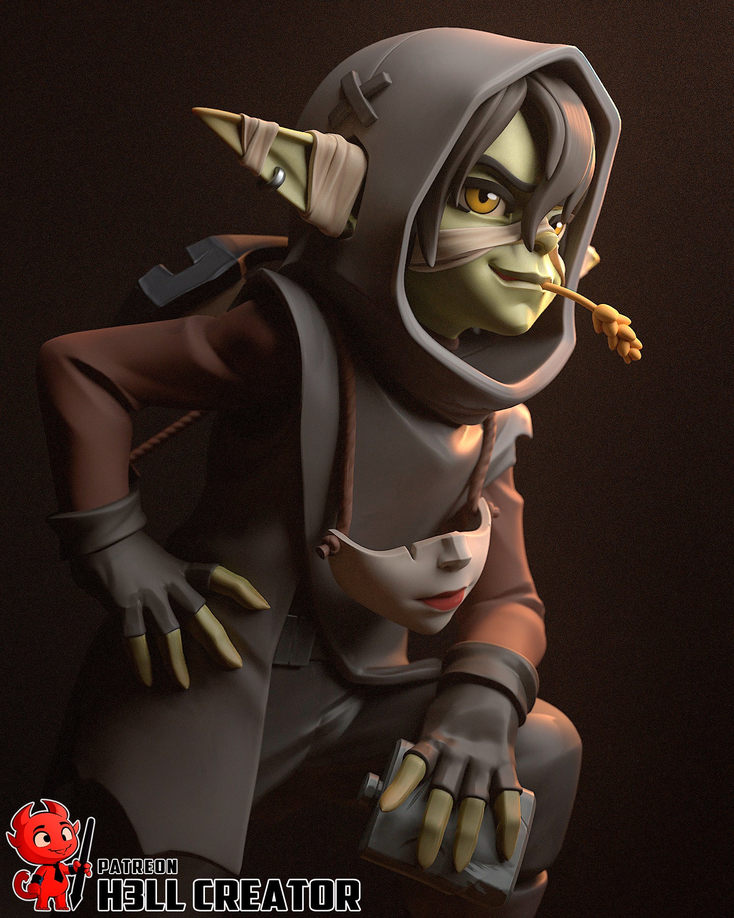 Nott Garage Kit | Fanmade Model | Mighty Nein | 3D Printed
