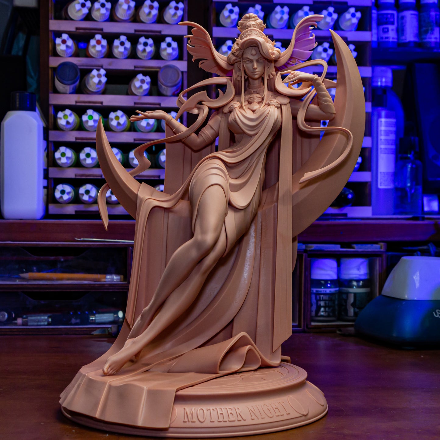 Nyx from Hades by Bulkamancer | High Quality Resin Print | Painted Commissions available!