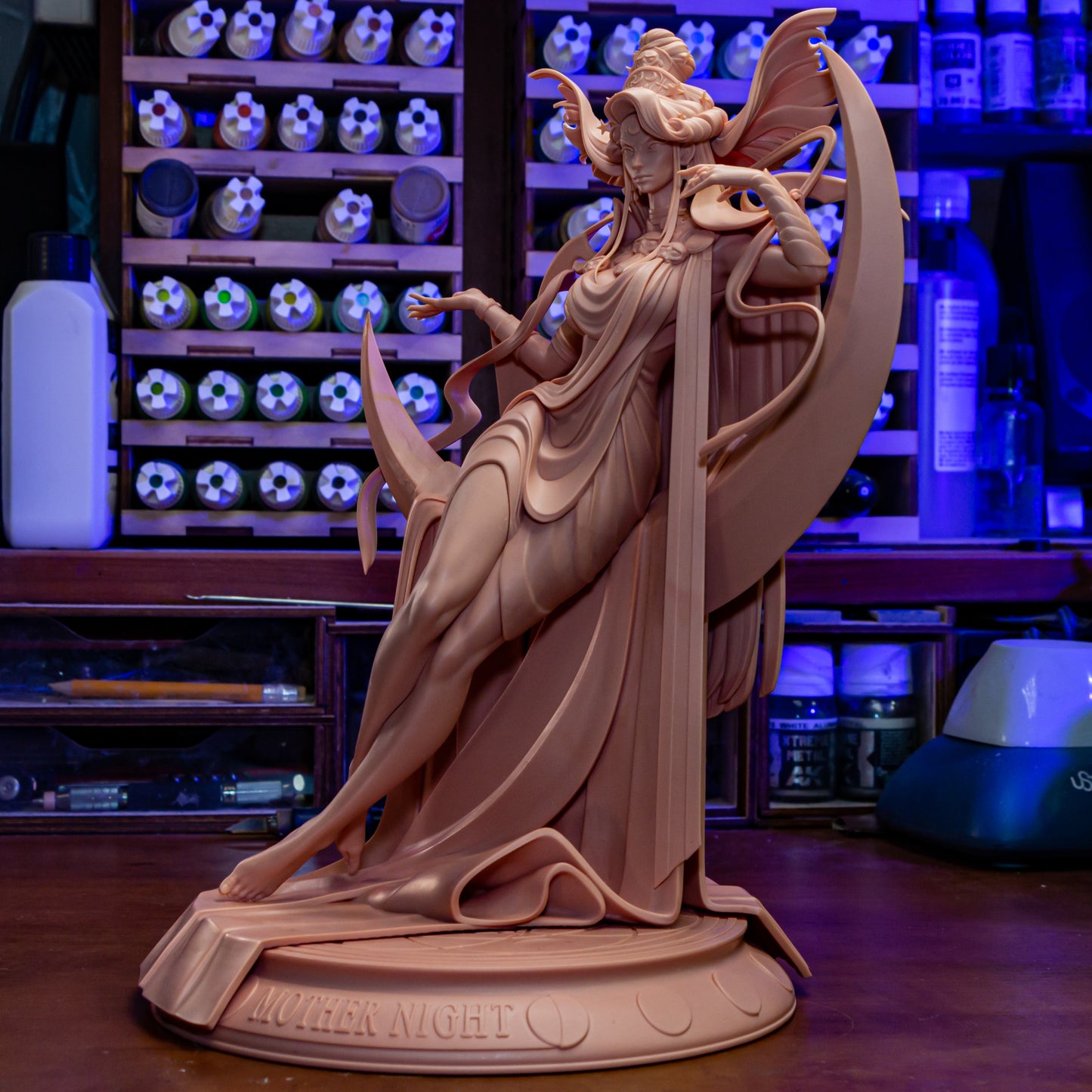 Nyx from Hades by Bulkamancer | High Quality Resin Print | Painted Commissions available!