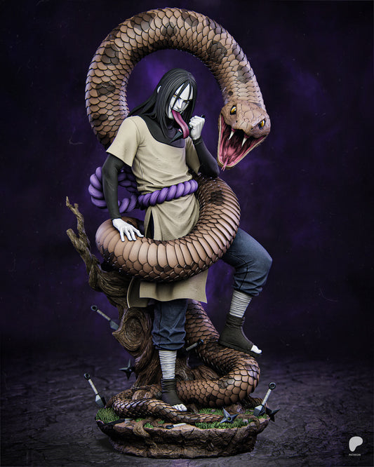 Orochimaru from Naruto Fan-Made Model by Tanuki Figures