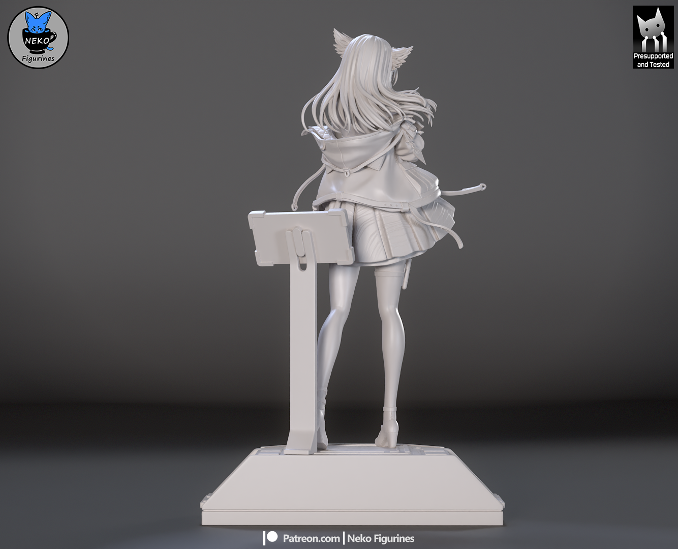 Perlica from Arknights: Endfield by Neko Figurines | High Quality Resin Print | Painted Commissions available!