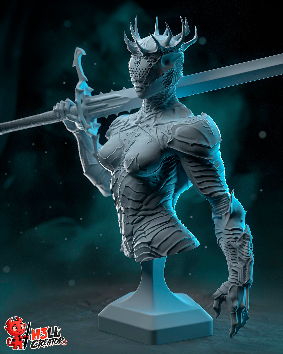 Proxima by h3ll creator | High Quality Resin Print | Painted Commissions available!