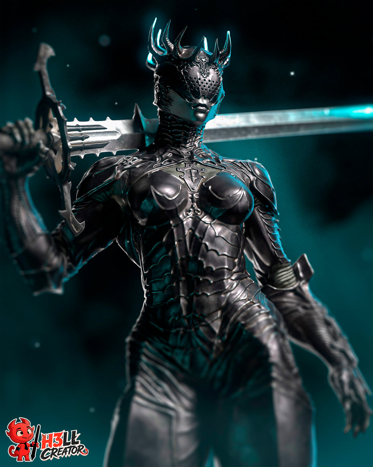 Proxima by h3ll creator | High Quality Resin Print | Painted Commissions available!