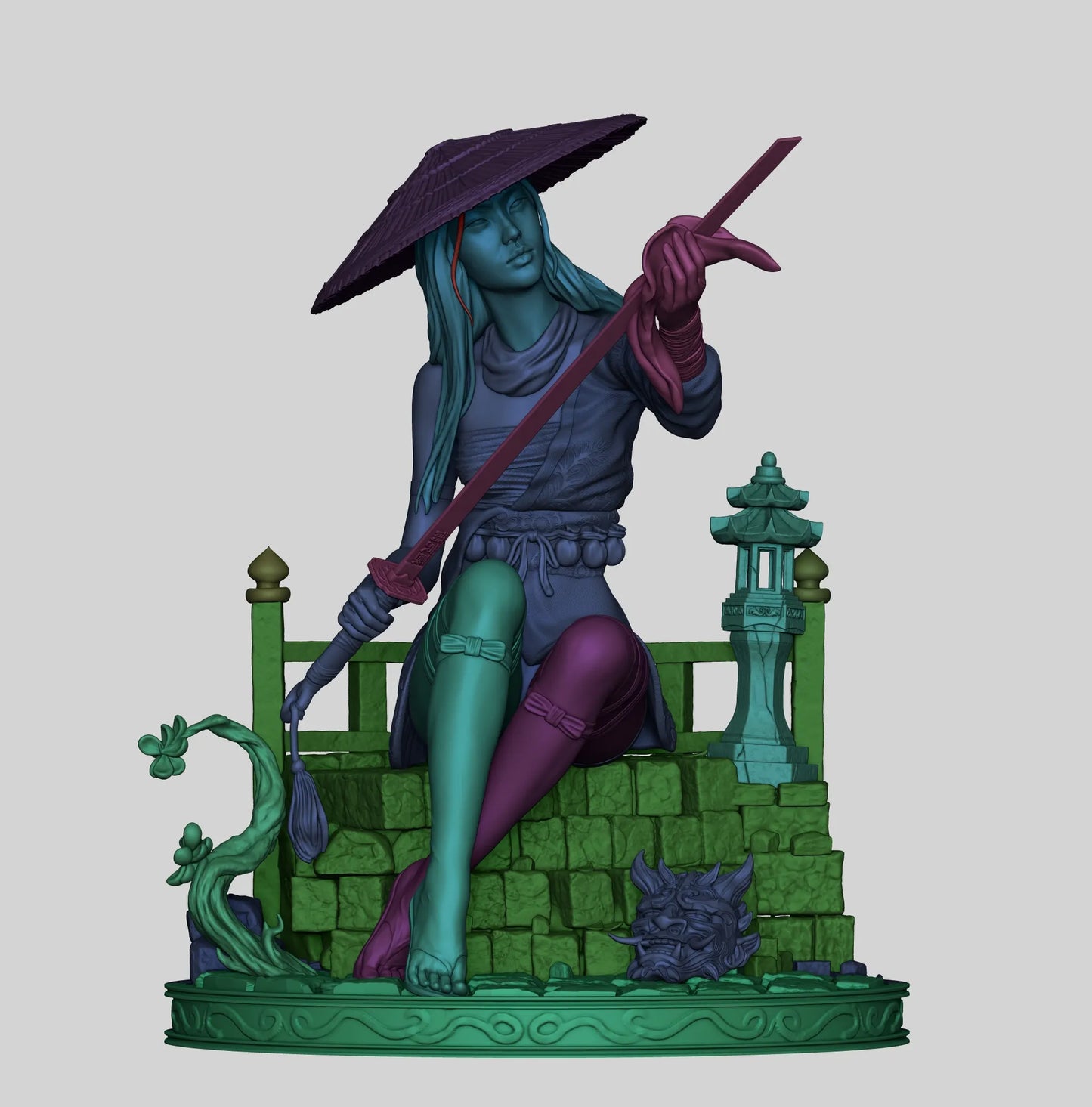 Psylocke from Rivals Fan-Made Model by CA3D