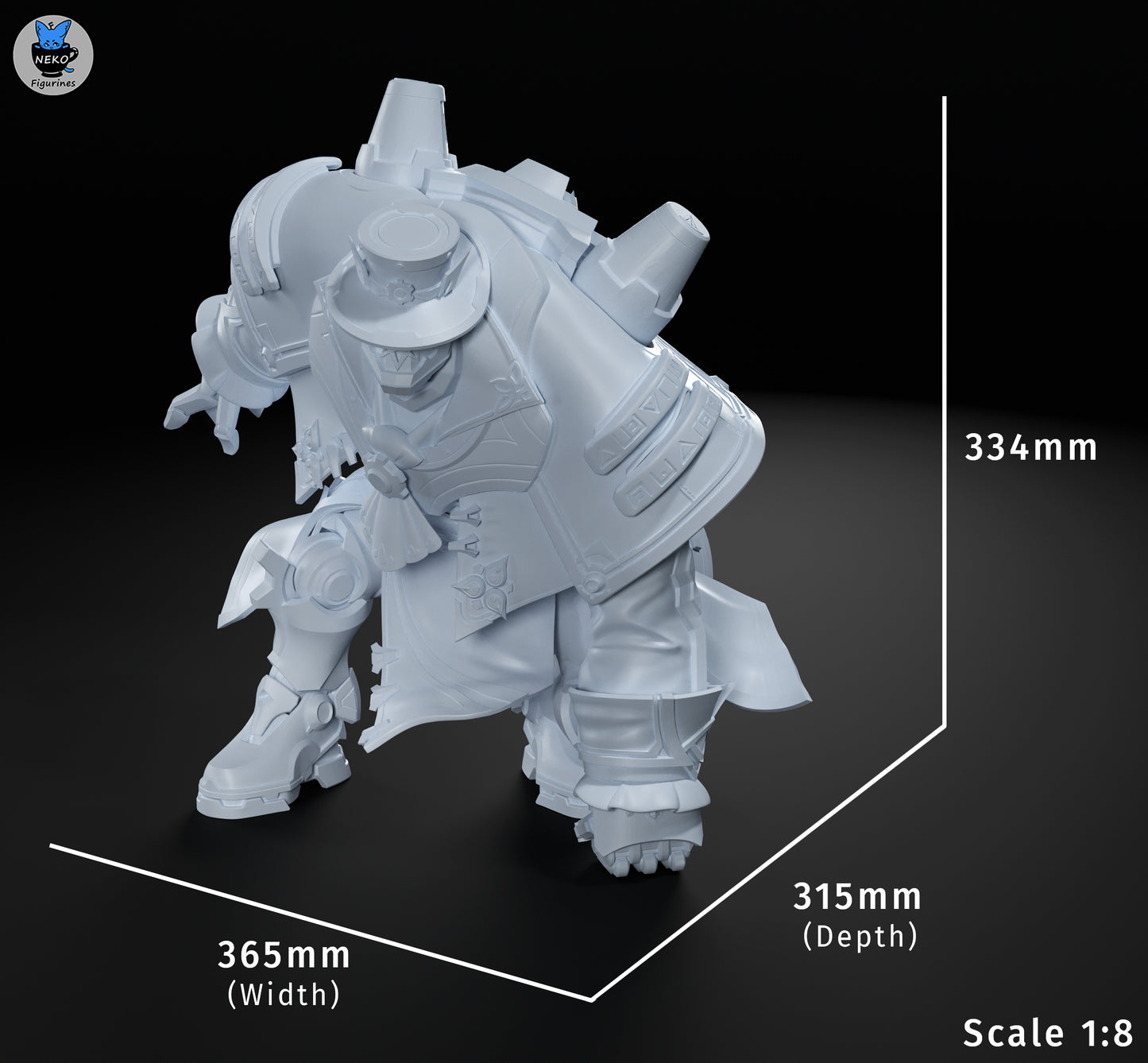 Sandrone by Neko Figurines | High Quality Resin Print | Painted Commissions available!