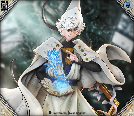 Qifrey from Witch Hat Atelier by Neko Figurines | High Quality Resin Print | Painted Commissions available! - Sephiknot