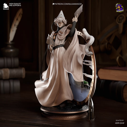 Qifrey from Witch Hat Atelier by Bulkamancer | High Quality Resin Print | Painted Commissions available!