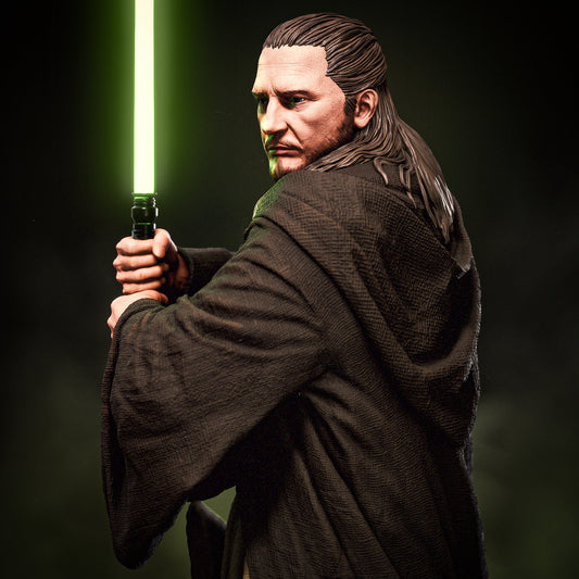 Qui-Gon Jinn from Star Wars Fan-Made Model by CA3D