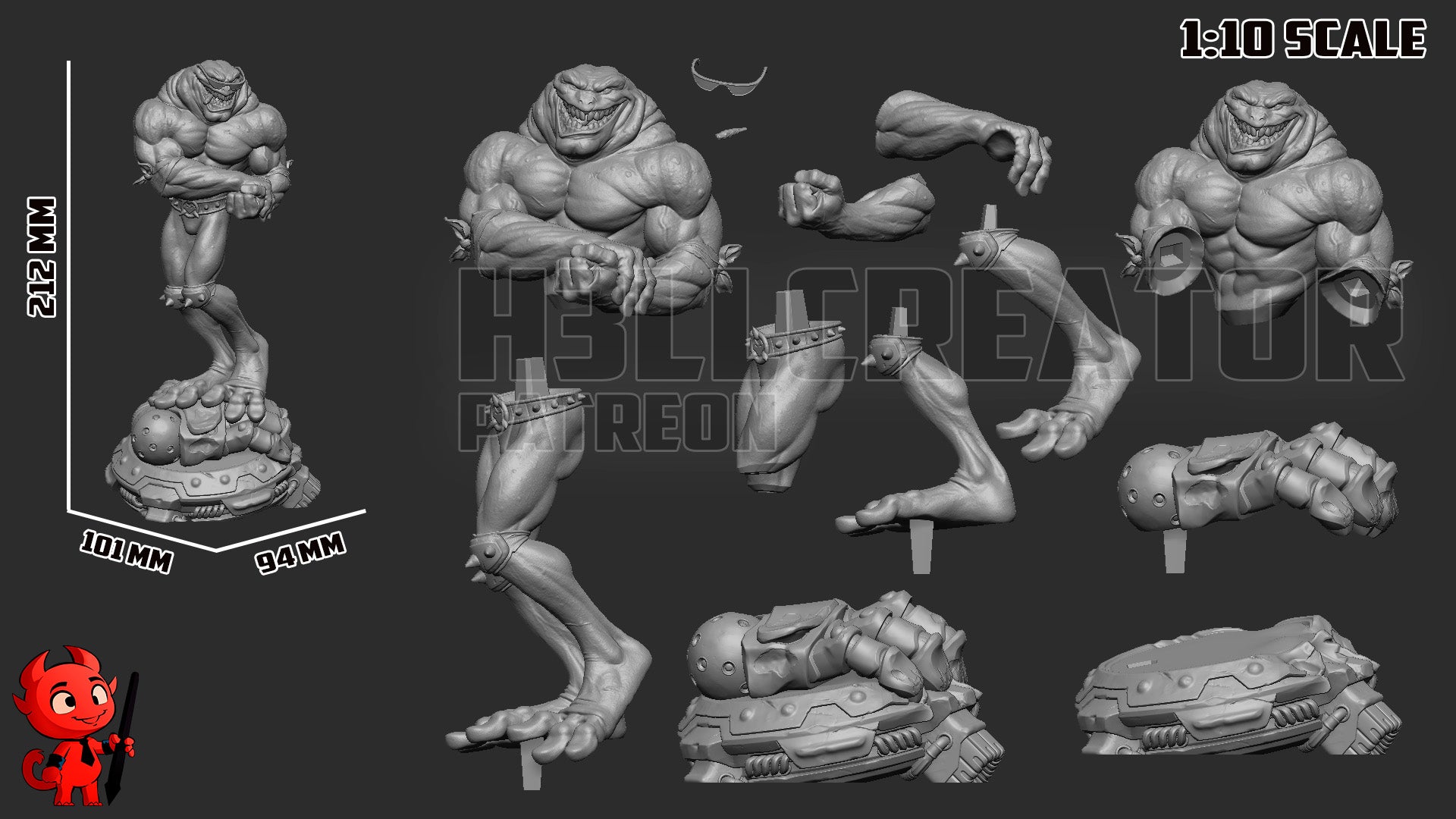 Rash from Battletoads by h3ll creator | High Quality Resin Print | Painted Commissions available! - Sephiknot