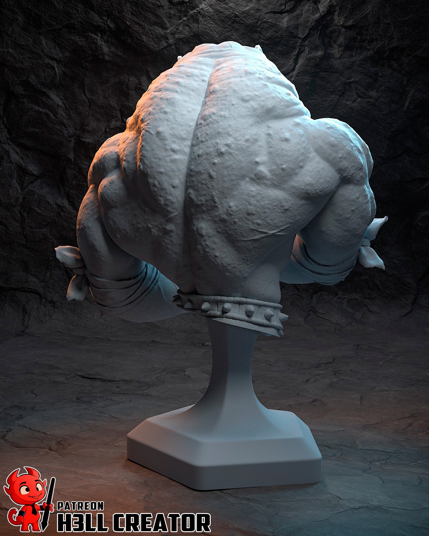 Rash from Battletoads by h3ll creator | High Quality Resin Print | Painted Commissions available! - Sephiknot