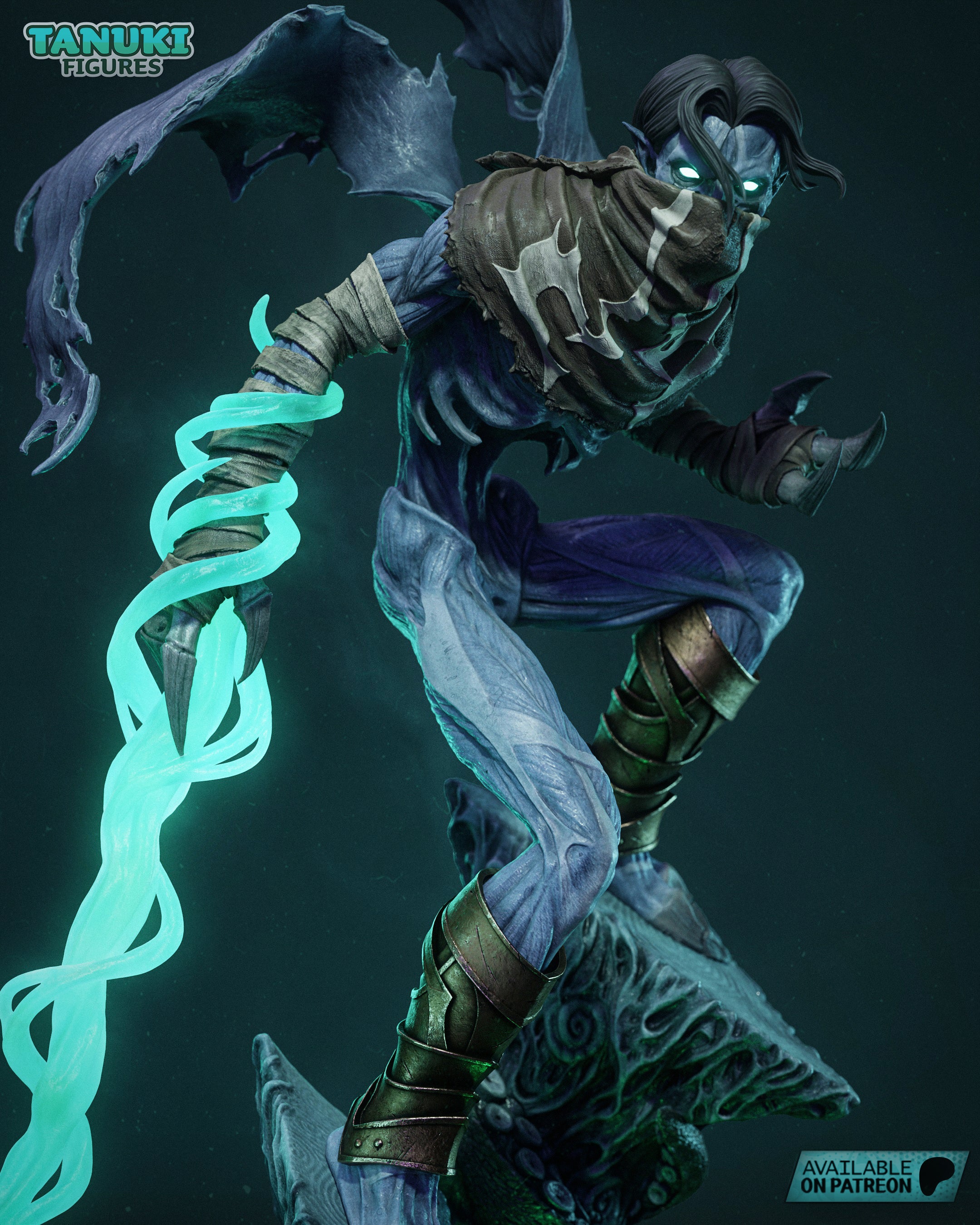 Raziel from Legacy of Kain by Tanuki | High Quality Resin Print