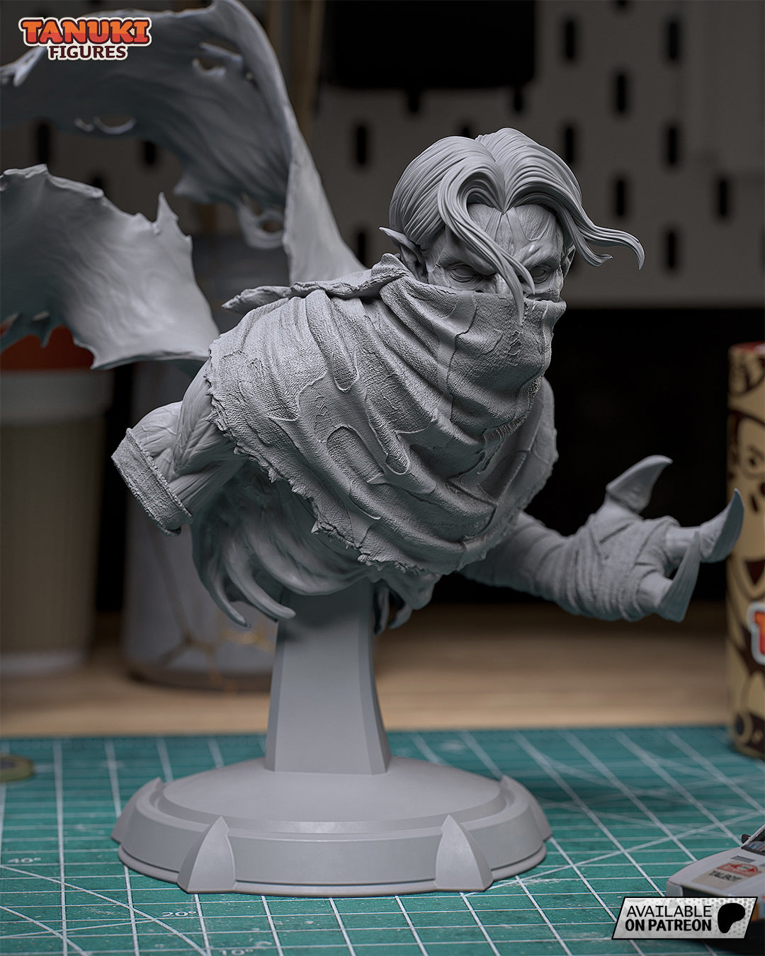 Raziel Garage Kit | Fanmade Model by Tanuki Figures| Soul Reaver | 3D Printed - Sephiknot
