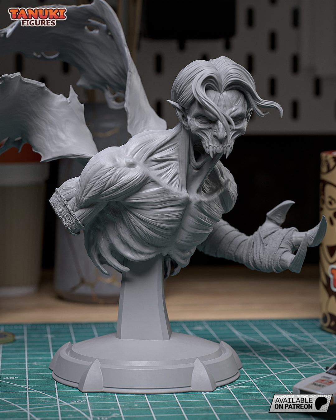 Raziel Garage Kit | Fanmade Model by Tanuki Figures| Soul Reaver | 3D Printed - Sephiknot