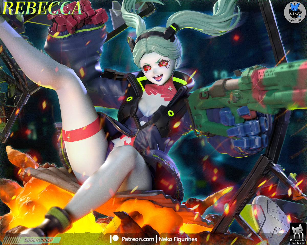 Rebecca by Neko Figurines | High Quality Resin Print | Painted Commissions available!