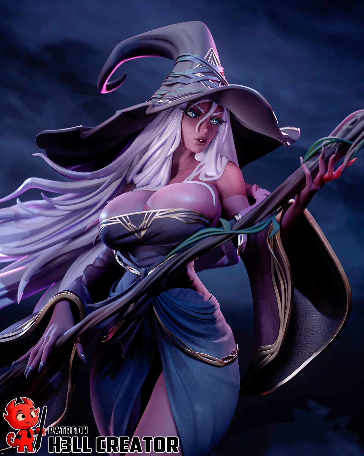 Recluse from Elden Ring Fan-Made Model by h3llcreator