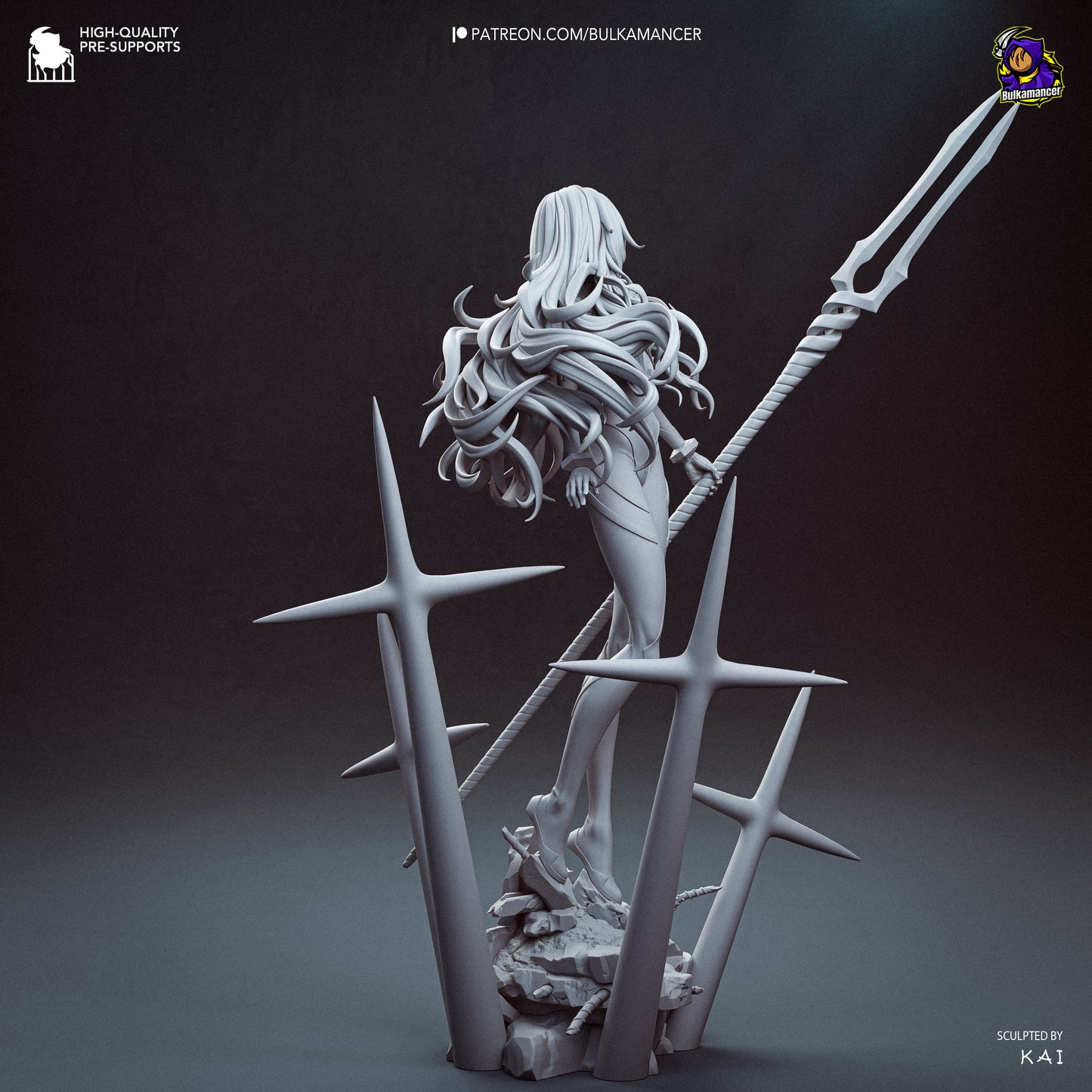 Rei from Evangelion by Bulkamancer | High Quality Resin Print | Painted Commissions available!