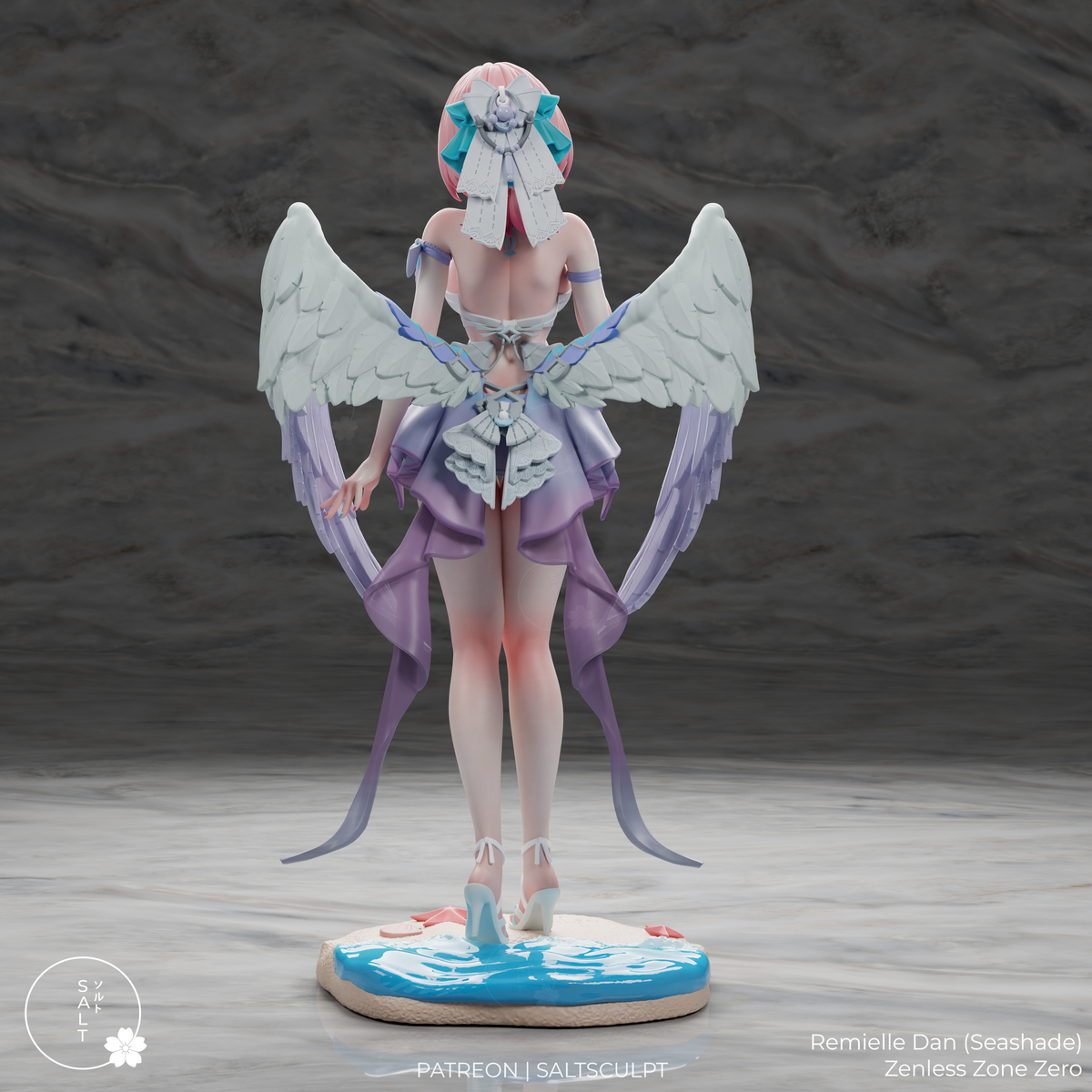 Remielle (Seashade) by SaltSculpts | High Quality Resin Print | Painted Commissions available!