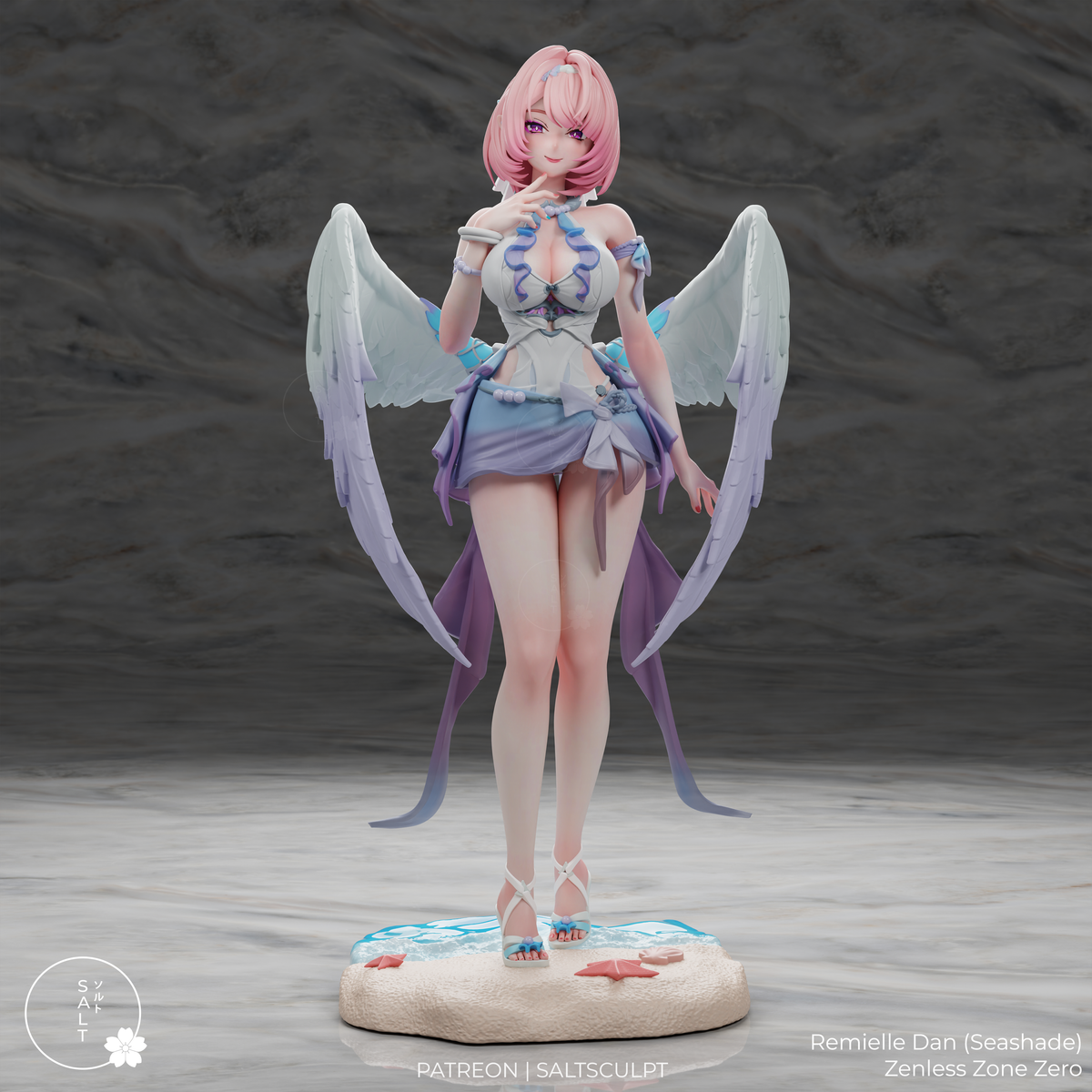 Remielle (Seashade) by SaltSculpts | High Quality Resin Print | Painted Commissions available!