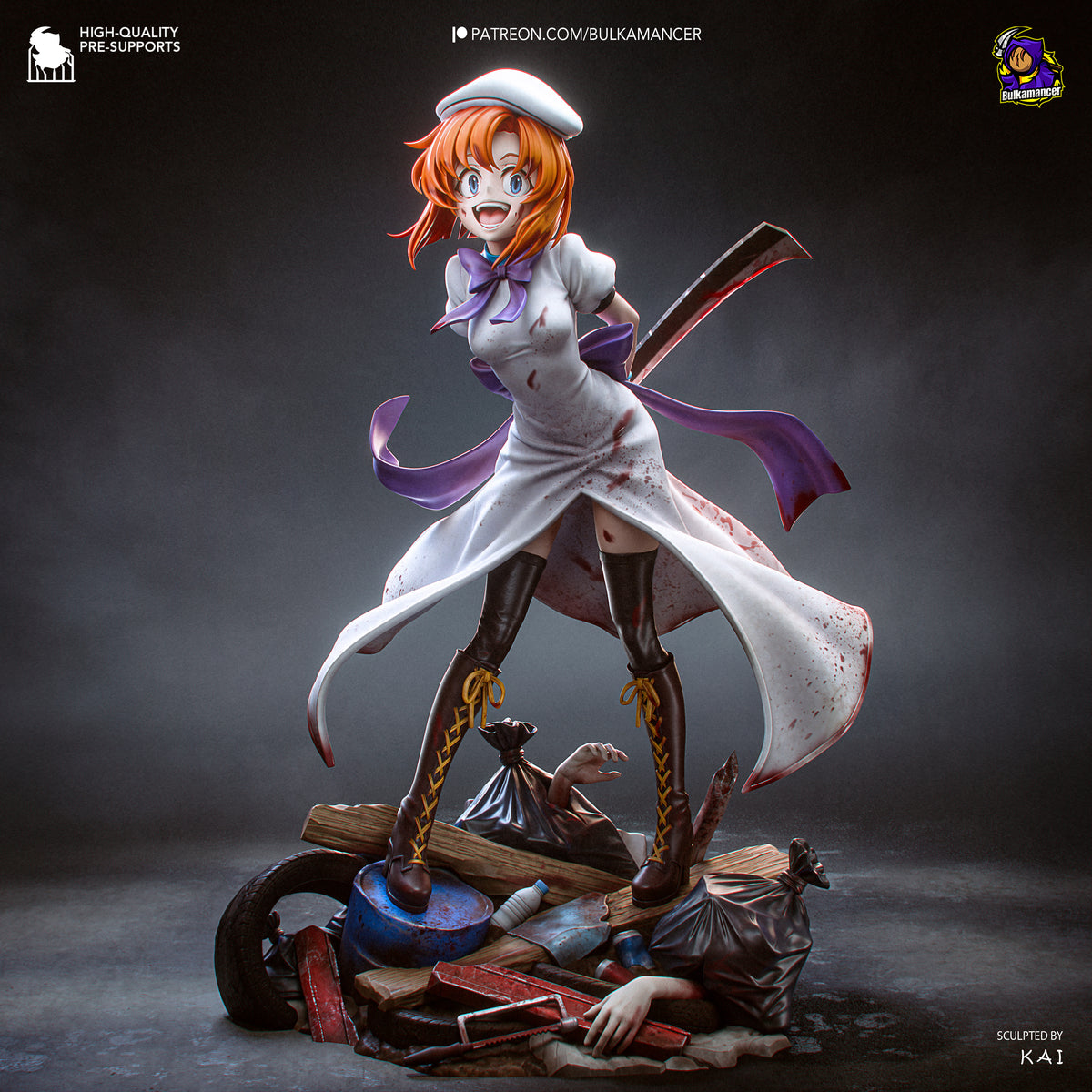 Rena Ryugu by Bulkamancer | High Quality Resin Print | Painted Commissions available!