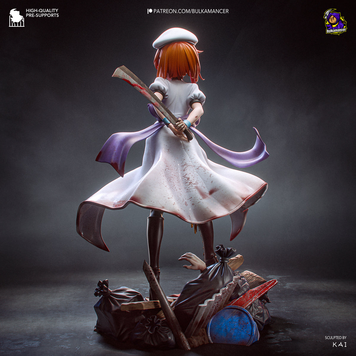 Rena Ryugu by Bulkamancer | High Quality Resin Print | Painted Commissions available!