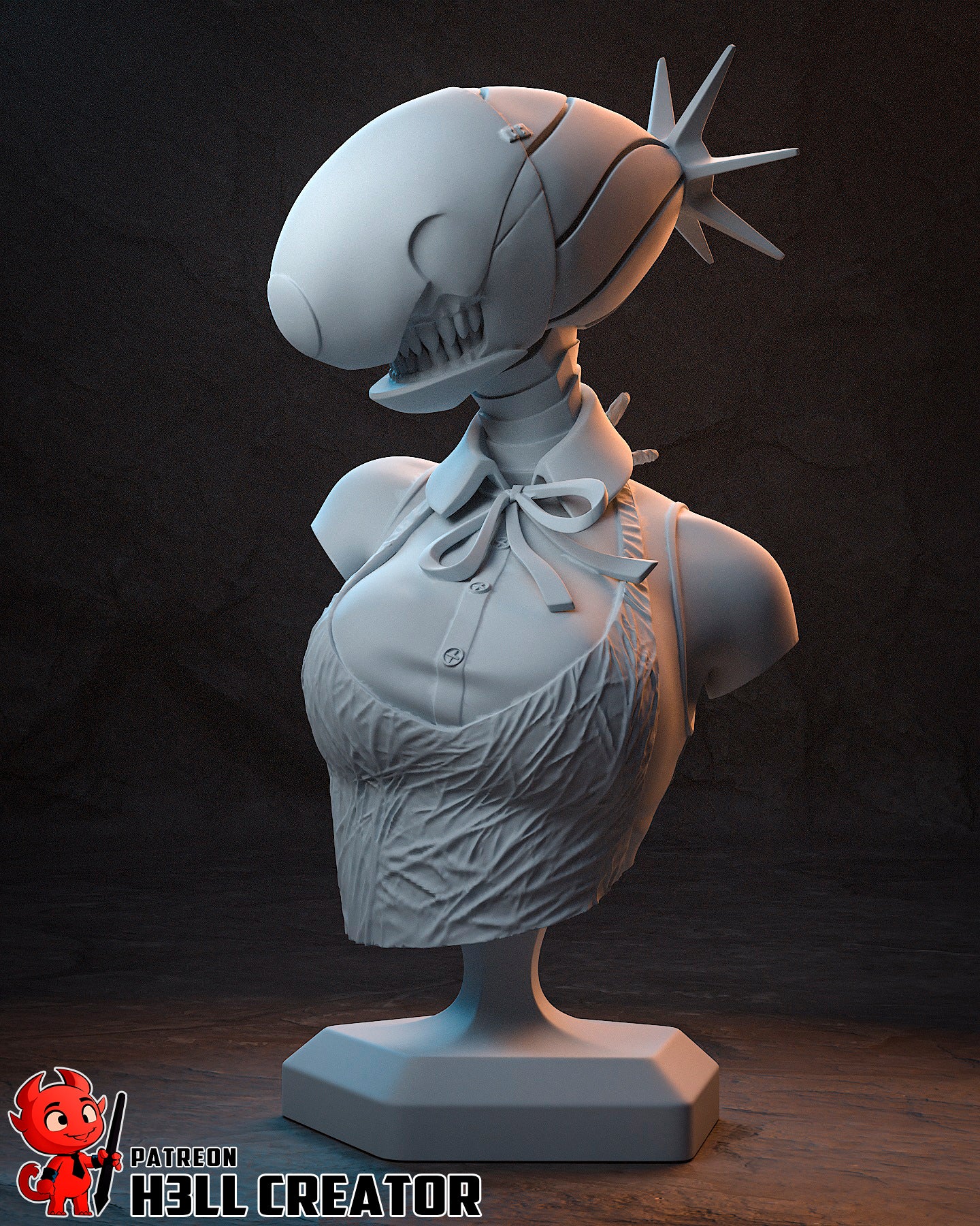 Reze Garage Kit | Fanmade Model by h3llCreator | Bomb Demon| 3D Printed